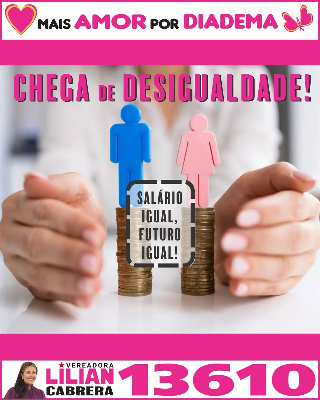 Portfólio — Chega de desigualdade